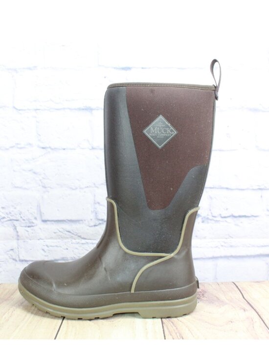 Muck Boots Shoes - Muck Boots Originals Tall Dark Brown Rubber Boots Waterproof Outdoor Size 6
